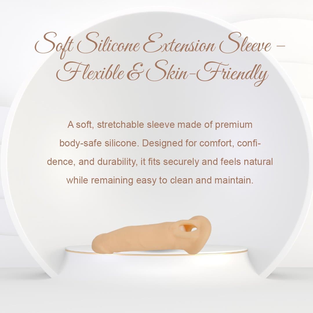 9 Inch  Silicone Condom Dildos For Men thumbnail 5