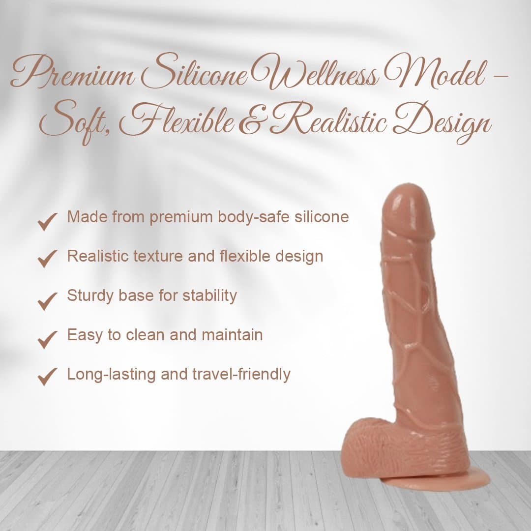 7 Inch Realistic Suction Cup  Dildo For Women thumbnail 2