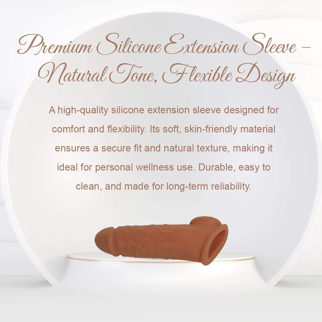 6 Inch Foreskin Condom Realistic Dildo thumbnail 2