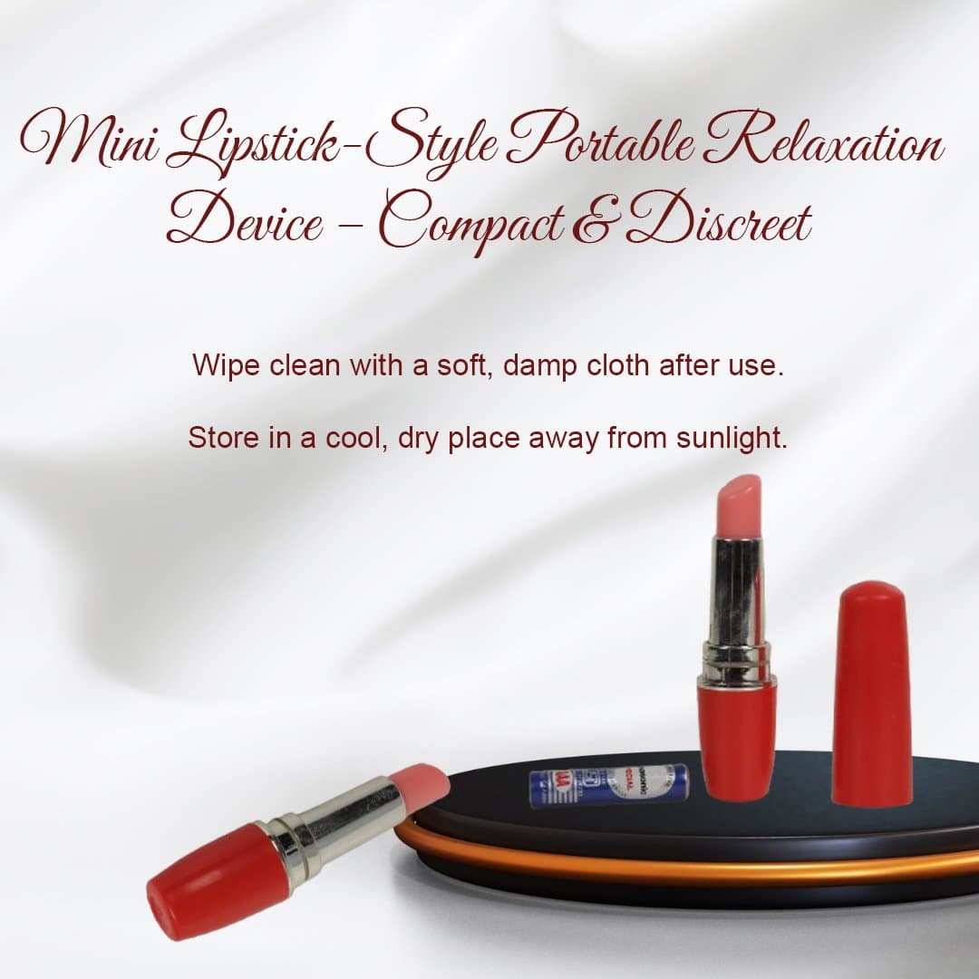 Mini  Lipstick Shape Vibrator For Women thumbnail 3