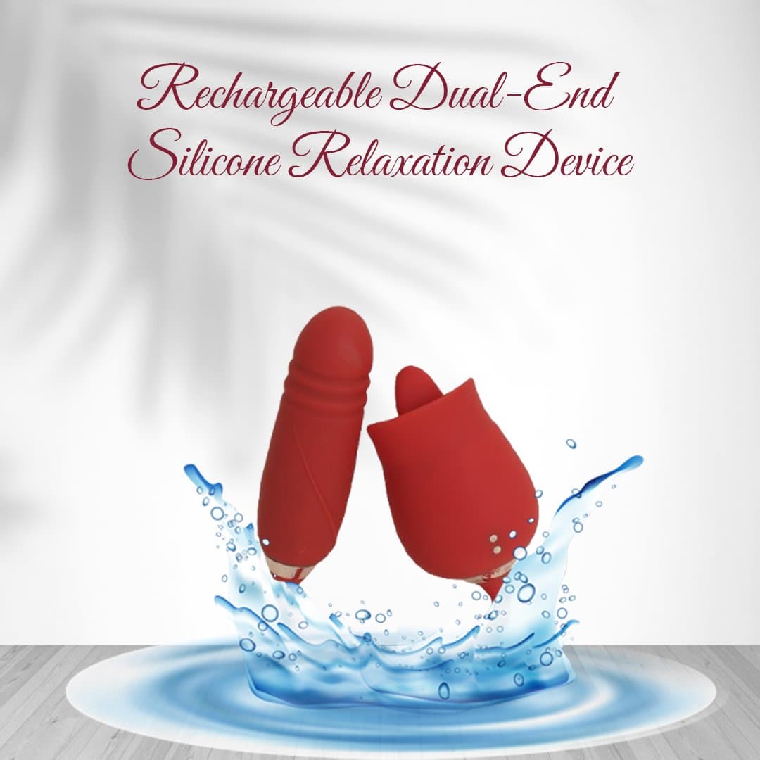 Rose Vibrator And Stimulator For Women thumbnail 6