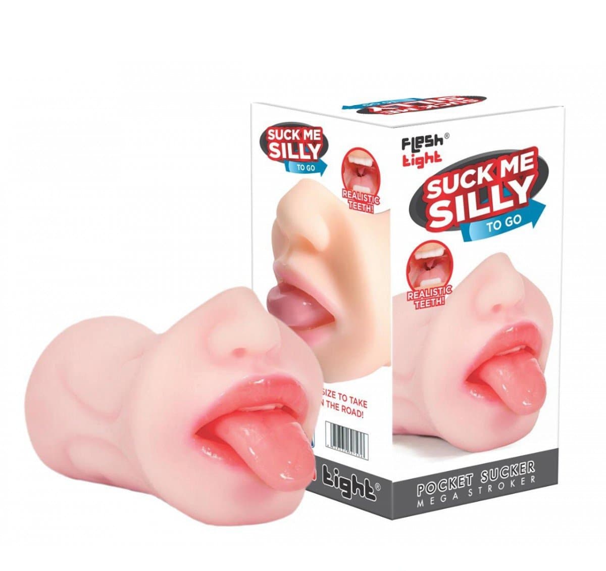 Suck me Silly Masturbator Mens Sexy Pocket Toy thumbnail 3